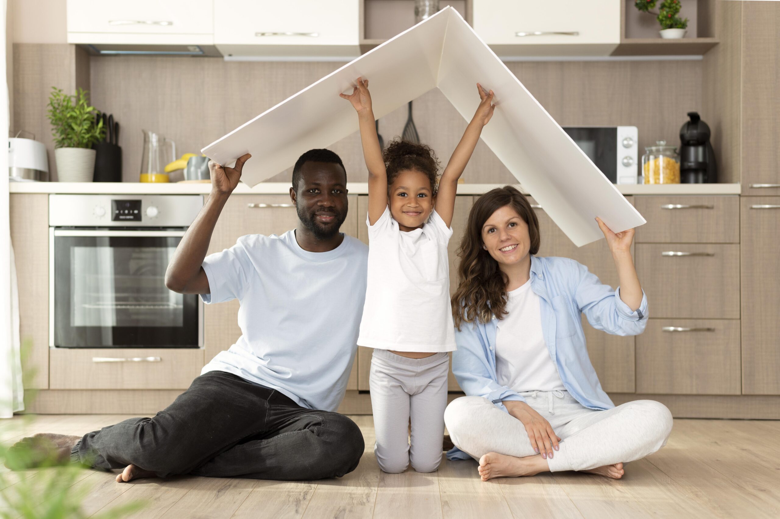 family spending time together home scaled